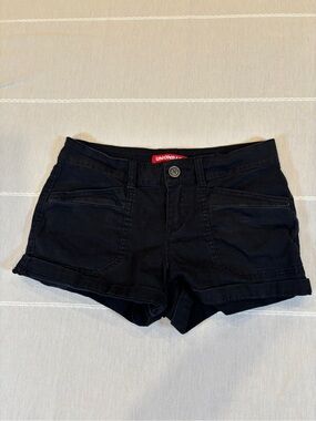 UNIONBAY Black Delaney Stretch Utility Cargo Shorts – Size 7